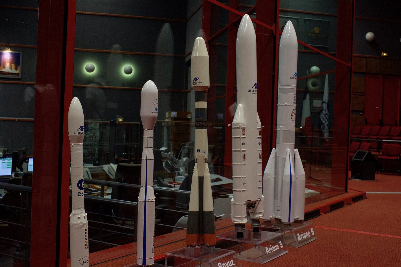 Kourou launchers mockups