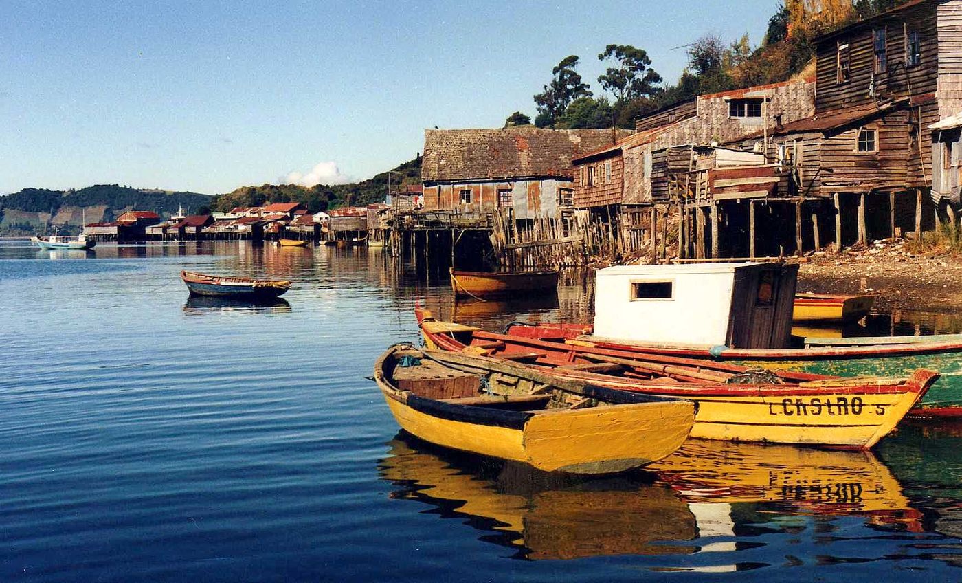 Palafitos, Castro, Chiloé, Chile - panoramio