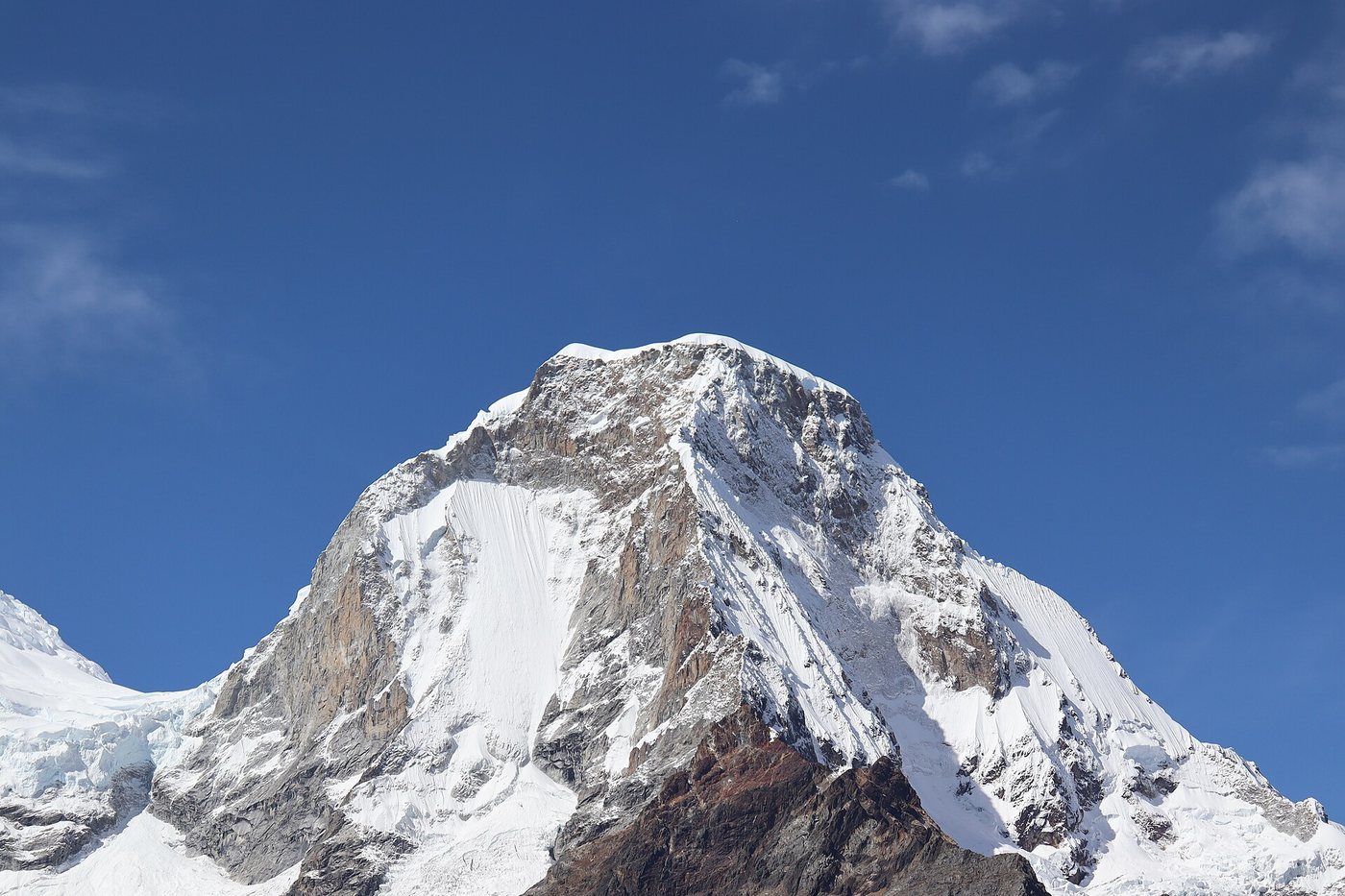 Huascarán Norte, desde el Km 42, ruta a Portachuelo