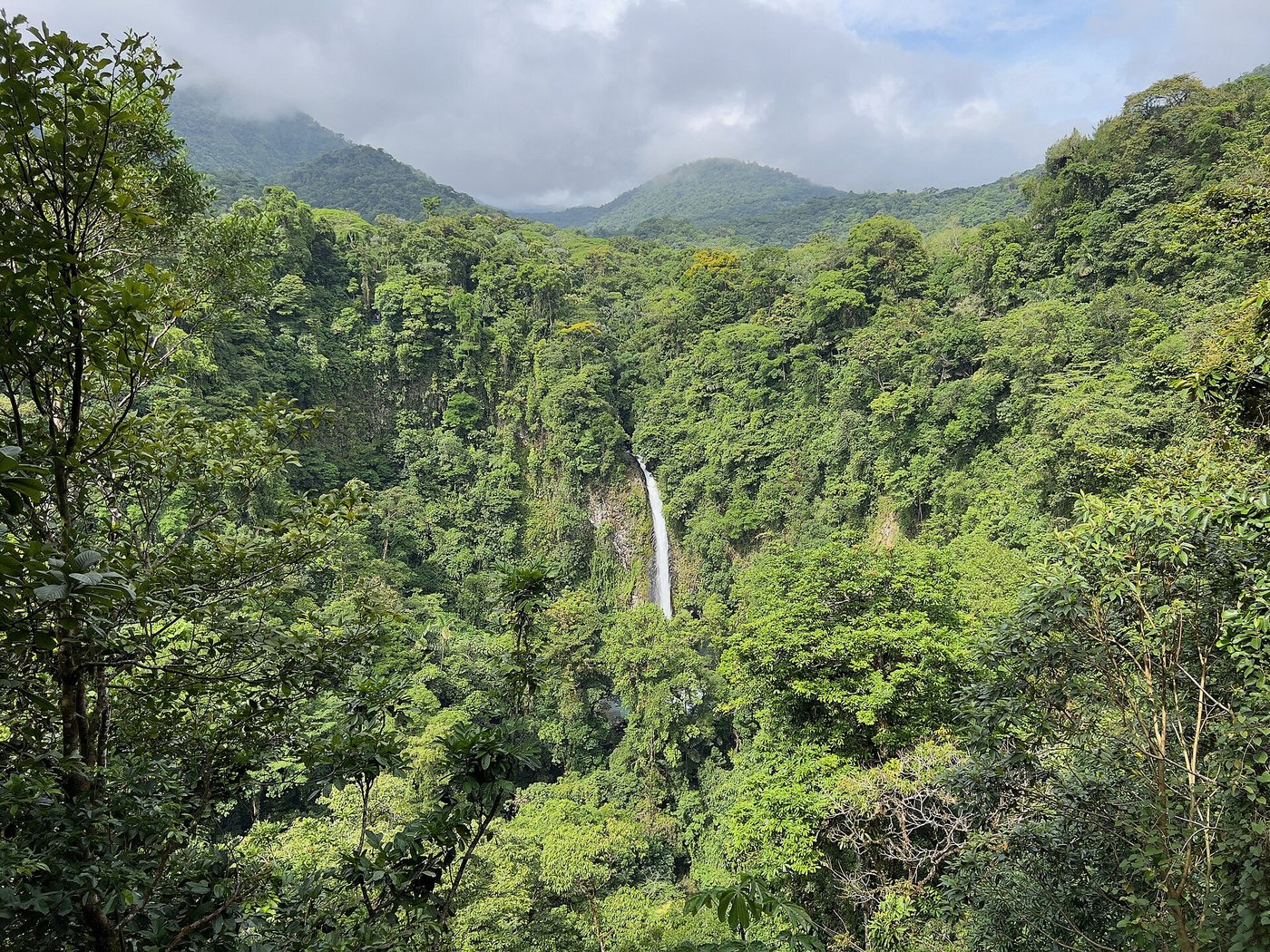 La Fortuna Waterfall in Alajuela province, Costa Rica