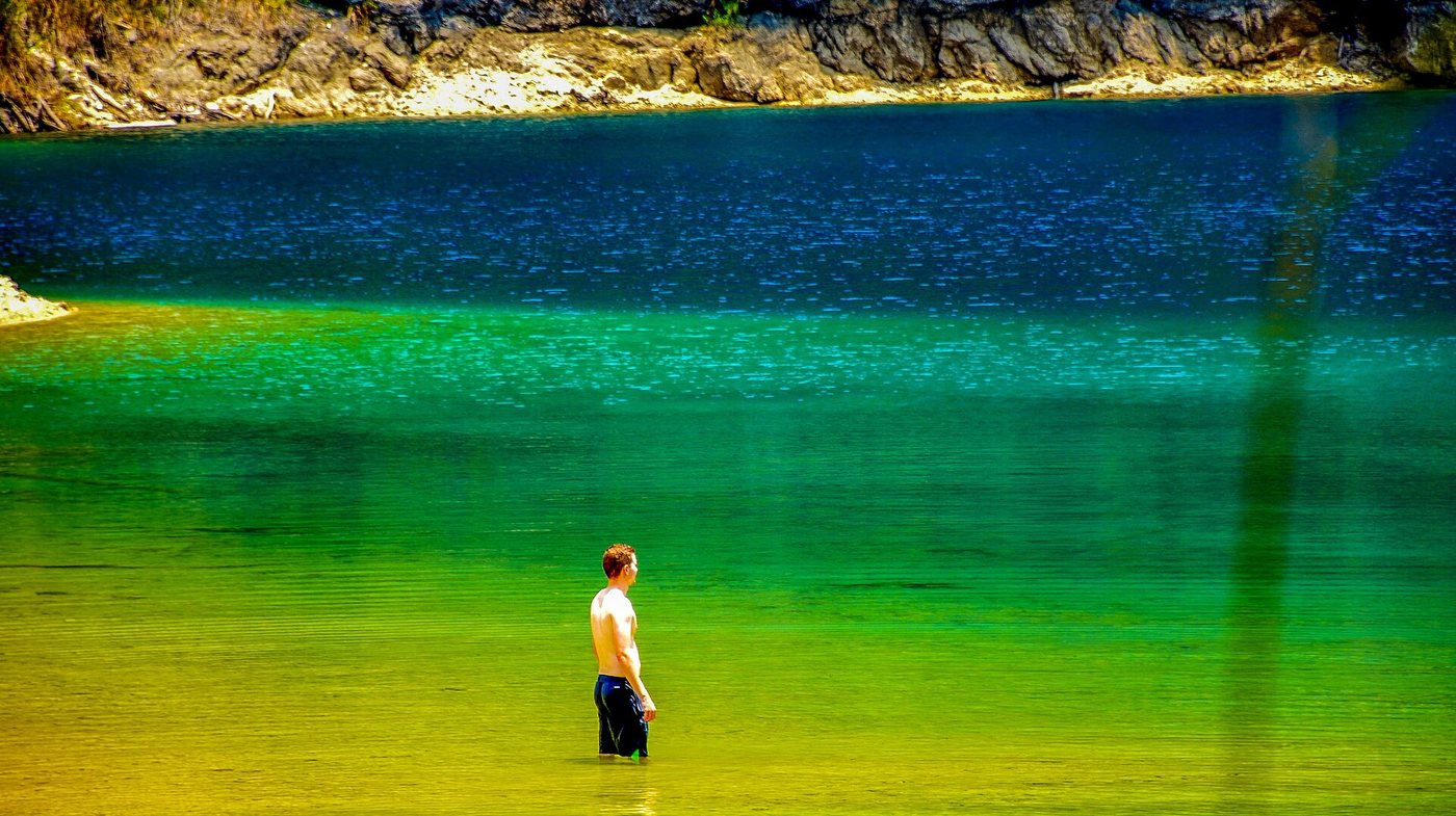 Lagos de Montebello donde los colores del algo son increíbles