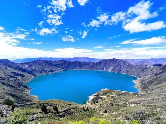 Lagoa do Quilotoa em um dia, saindo de Baños ou Quito