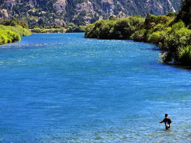 Pesca con mosca en el río Futaleufú
