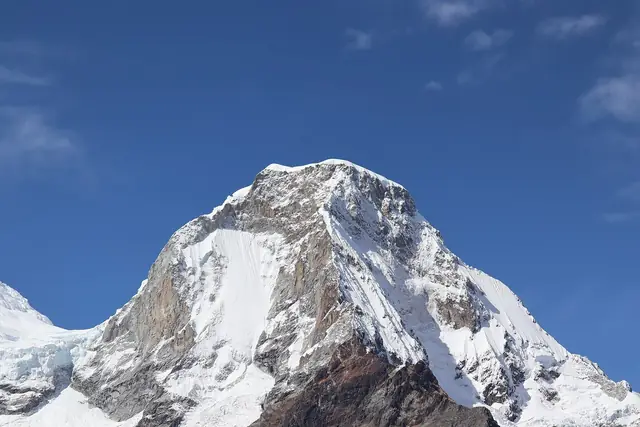 Huascarán Norte, desde el Km 42, ruta a Portachuelo