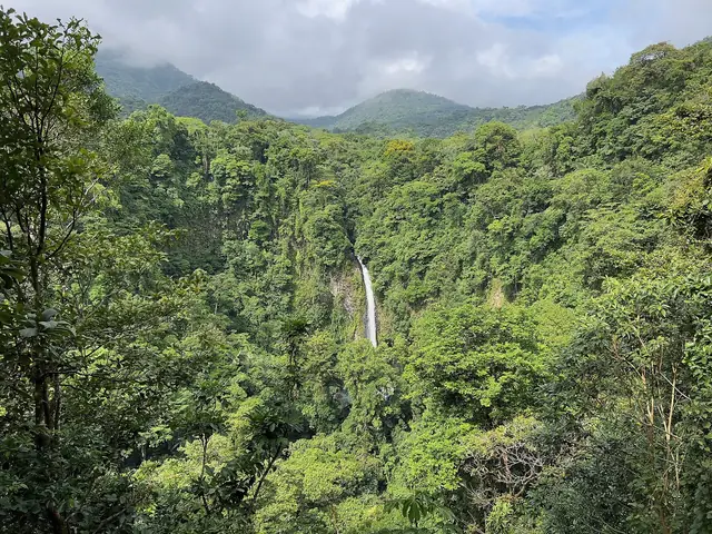 La Fortuna Waterfall in Alajuela province, Costa Rica