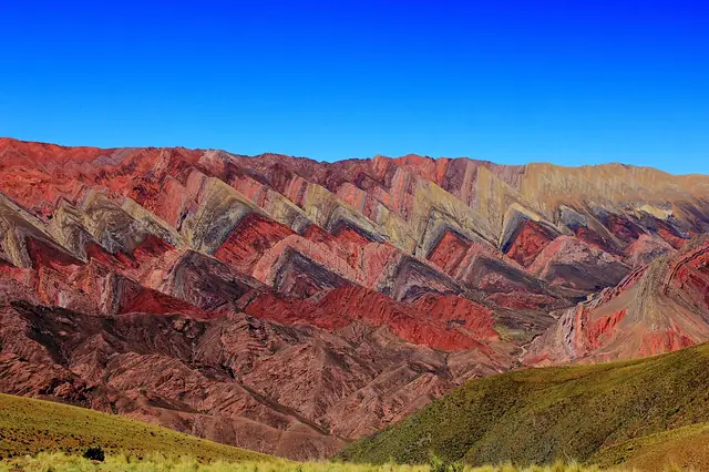 Serranía de Hornocal, cerca de Humahuaca