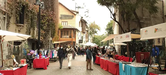 Barrio Lastarria Santiago