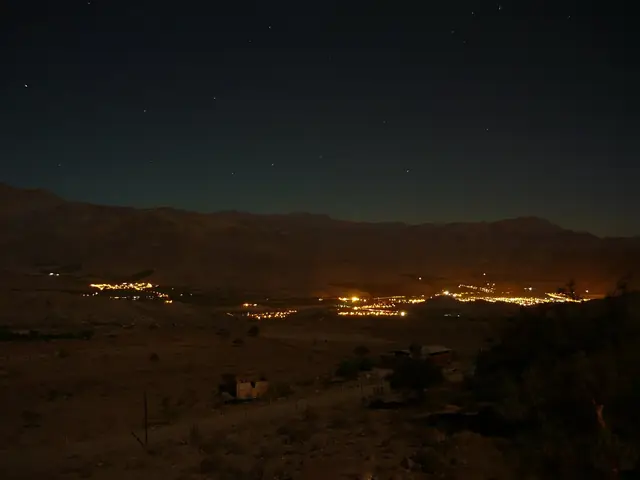 Vicuña desde Cerro Mamalluca