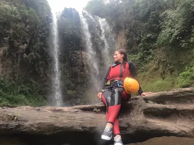 Cascada de Chamana · Chamana waterfall